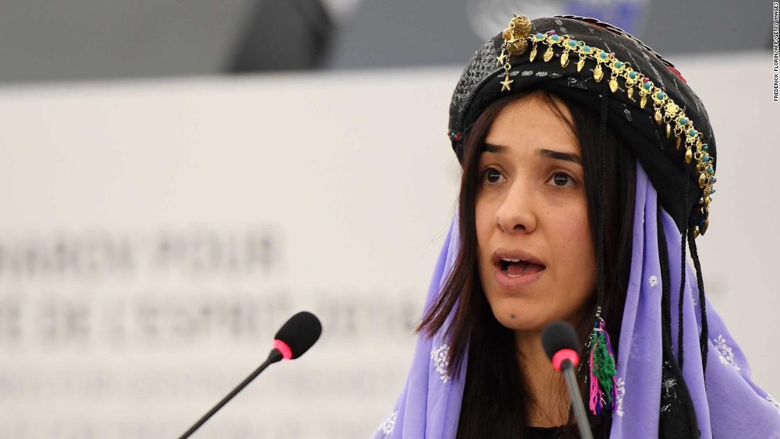 Nadia Murad A Survivor Of Sexual Slavery Wins Peace Prize Cnn