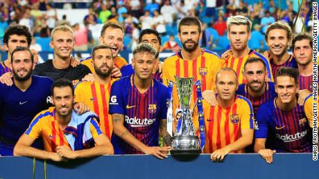 Relevant organize the annual International Champions Cup pre-season tournament which Barcelona won in 2017.