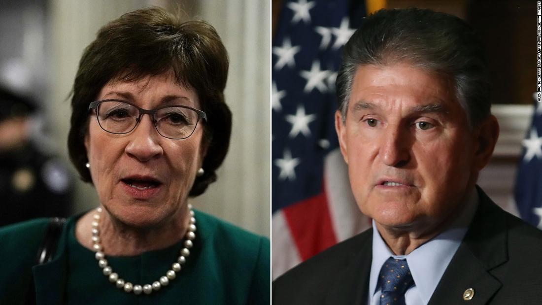 A bipartisan group led by Sens. Susan Collins and Joe Manchin is proposing two bills to make it harder to overturn a certified presidential election