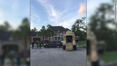 The home in Florence, South Carolina, where the shooting took place on October 3.