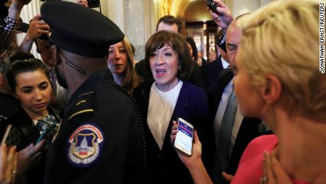 Collins says she put herself 'in his shoes' when considering Kavanaugh's temperament 