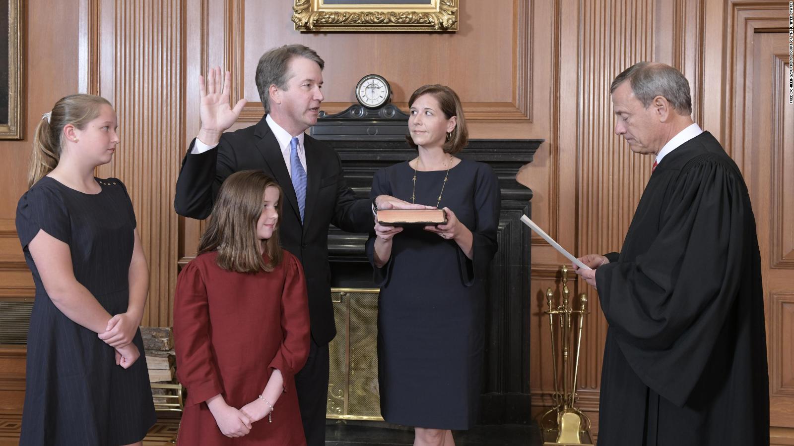 See Protesters Rattle Brett Kavanaugh Hearing Cnn Video