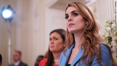 She stopped returning some of Trump&#39;s calls. Now Hope Hicks has testified behind closed doors