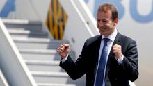 FILE PHOTO: Airbus Commercial Aircraft President Guillaume Faury poses during the unveiling of an Airbus A220-300 aircraft after its landing in Colomiers near Toulouse, France, July 10, 2018. REUTERS/Regis Duvignau/File Photo