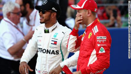 Rosberg says Vettel will never beat Hamilton if he keeps making mistakes.