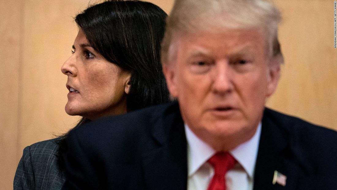 Nikki Haley learns that Trump is not halfway