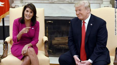 Former UN ambassador Nikki Haley is writing a book about her time in ...