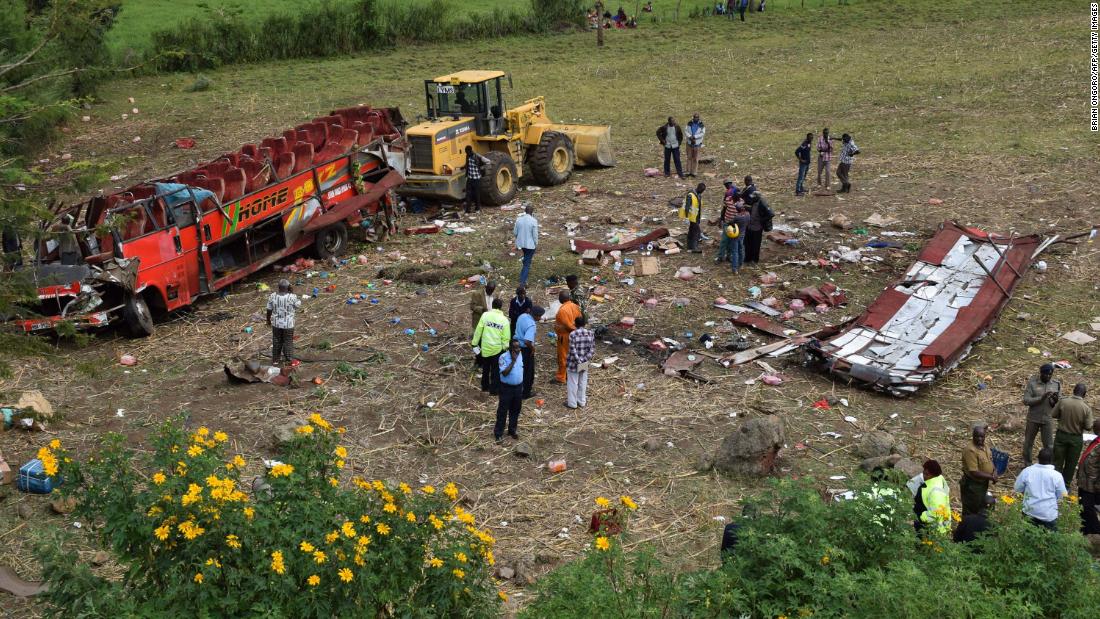 Kenya Bus Crash At Least 50 People Killed Cnn