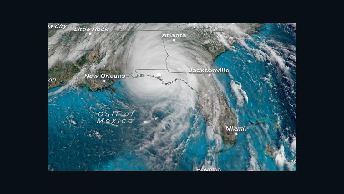 Michael Makes Landfall With 155 Mph Winds - CNN Video