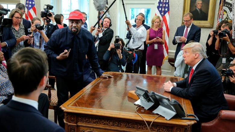 See Kanye and Trump's full White House meeting