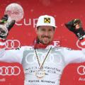 Marcel Hirscher slalom World Cup crown 