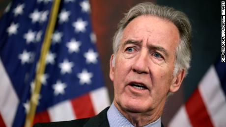 Massachusetts Democrat Rep. Richard Neal criticizes the Republican tax plan during at the US Capitol in November 2017 in Washington, DC. Neal will chair the House Ways and Means Committee in January. (Photo by Chip Somodevilla/Getty Images)
