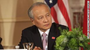 China&#39;s ambassador to the US says America must make a &#39;fundamental choice.&#39;