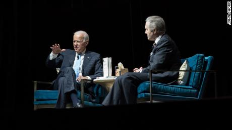 Joe Biden on his "American Promise" tour at The Anthem in Washington, D.C.