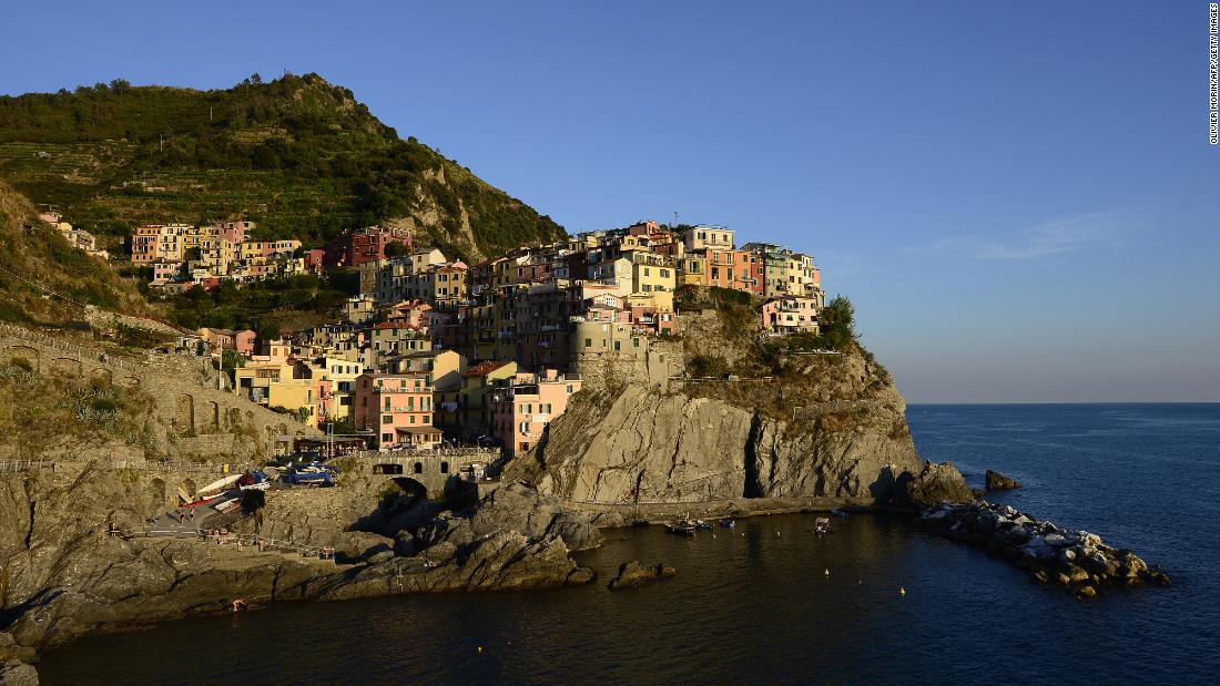 The beautiful villages in the &quot;Cinque Terre&quot; area of Italy are at high risk by the year 2100 from erosion caused by climate change, according to the study.