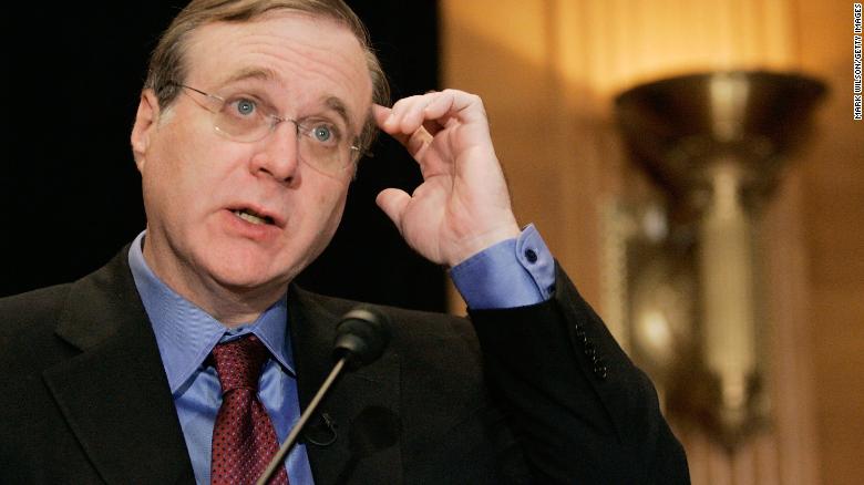 Microsoft co-founder Paul Allen dead at 65