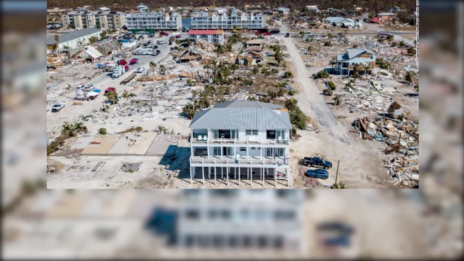 Esta casa sobrevivió al huracán Michael gracias al ingenio de su dueño -  CNN Video