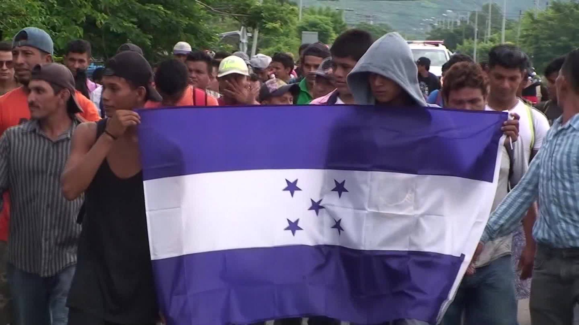 Migrante hondure a Me voy de mi pa s para sacar adelante a mi familia