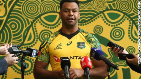 Kurtley Beale hopes an indigenous design will highlight the importance of unity. 