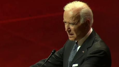 Biden bemoans 'how demeaning' politics has become