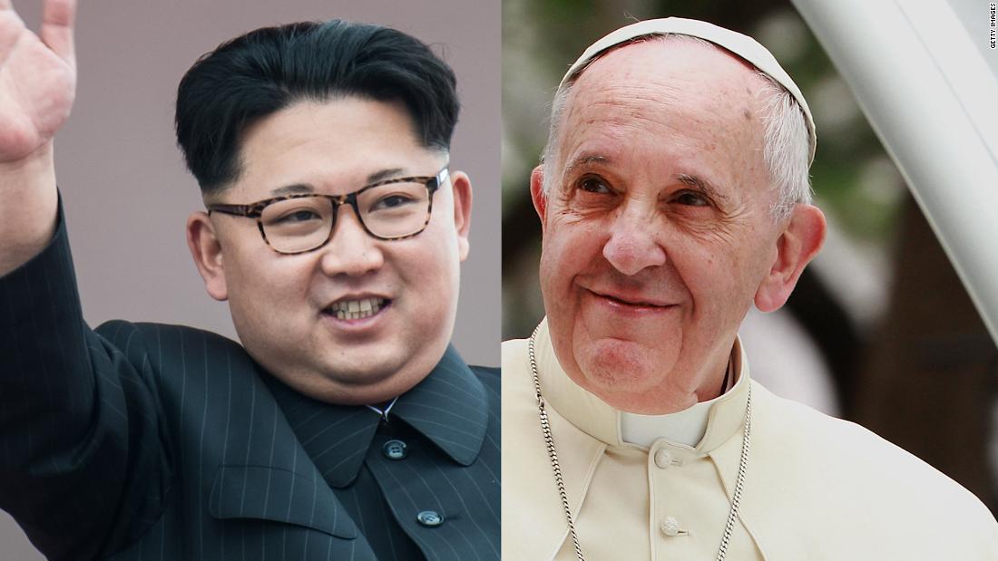 Pope Invited By Kim Jong Un To Visit North Korea Cnn