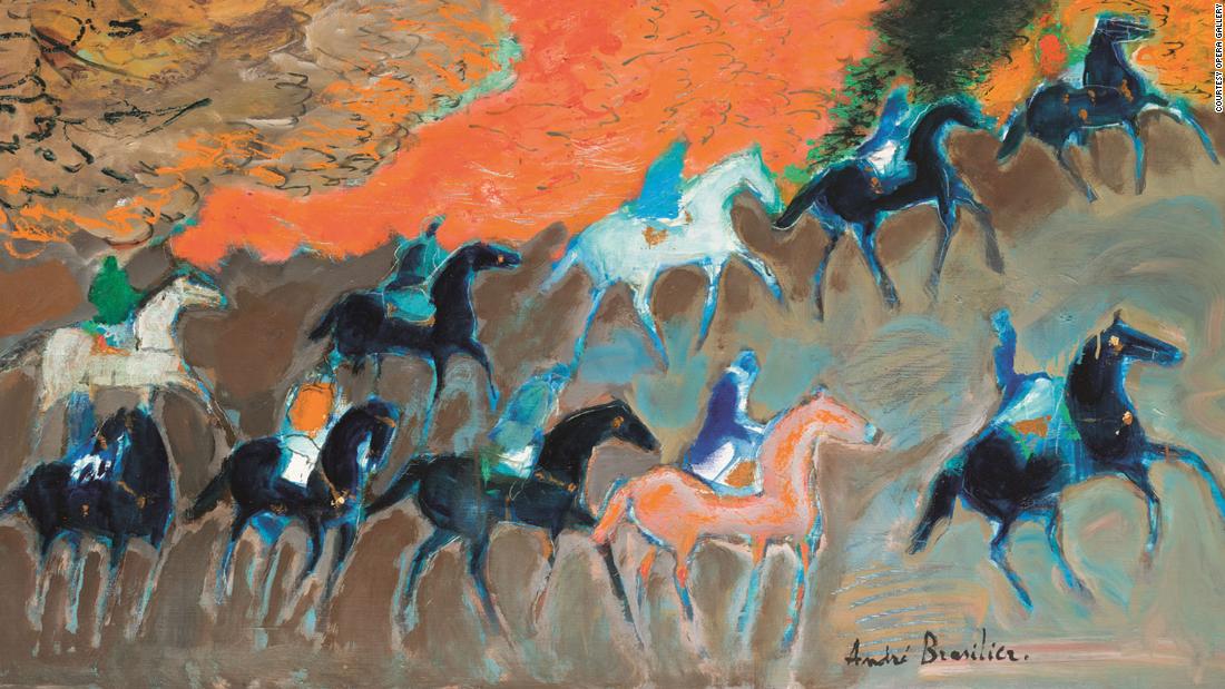 Andre Brasilier: The artist inspired to paint horses - CNN