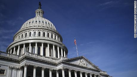 The U.S. Capitol is shown in Washington on January 19, 2018.