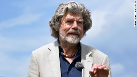 Legendary climber Reinhold Messner 