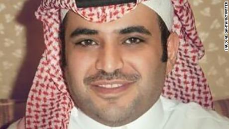 Saud al Qahtan is seen in a photo from his verified Twitter account