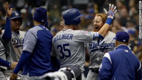 LA Dodgers down Milwaukee Brewers to reach World Series