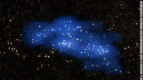 This 'supercluster' of galaxies lets us peek into the universe's past