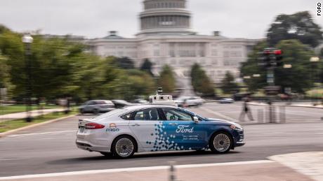 Ford to test self-driving cars in Washington DC