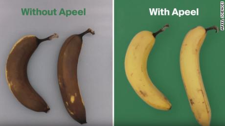 Apeel says its product can double the shelf life of fruits and vegetables.