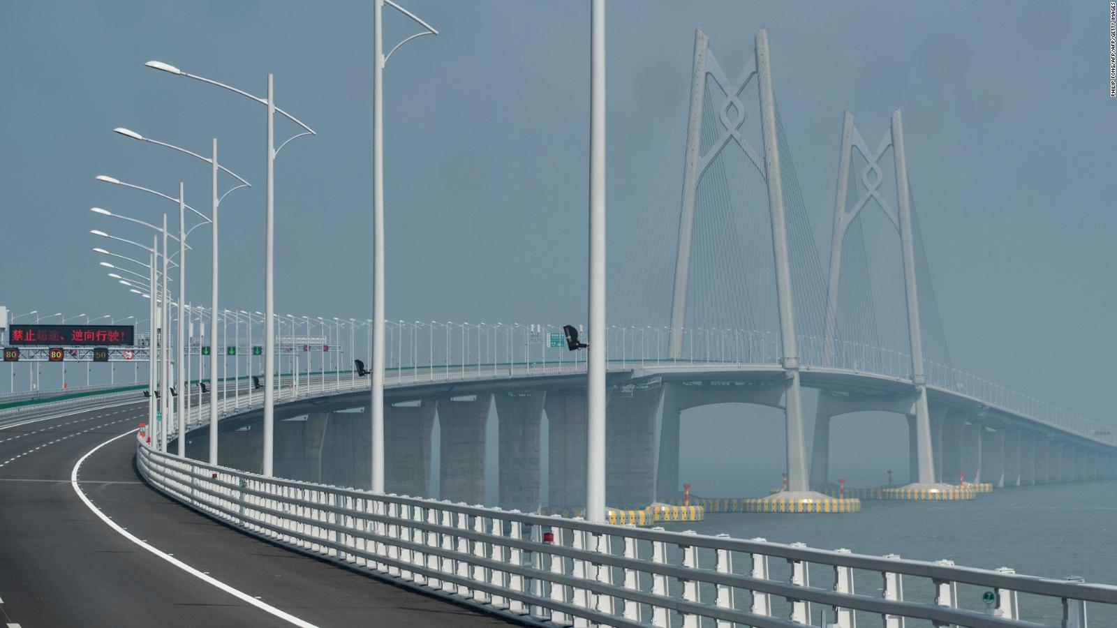See the world's longest sea-crossing bridge - CNN Video