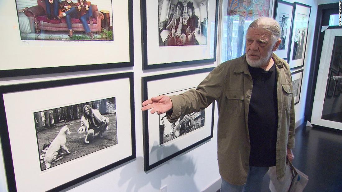 Classic rock photographer Henry Diltz - CNN Video