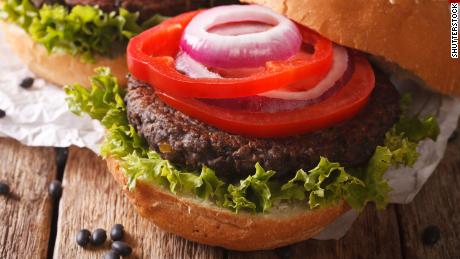 Meat-free burgers contain more salt than real burgers, survey shows