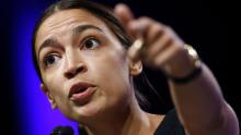 FILE PHOTO:    Alexandria Ocasio-Cortez speaks at the Netroots Nation annual conference for political progressives in New Orleans, Louisiana, U.S. August 4, 2018.     To match Special Report USA-ELECTION/PROGRESSIVES     REUTERS/Jonathan Bachman/File Photo