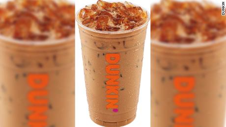 Dunkin's new iced espresso drinks. 