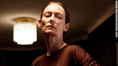 Tilda Swinton as Madame Blanc stars in "Suspiria."