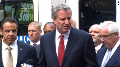 New York City Mayor Bill de Blasio announces 2020 presidential run