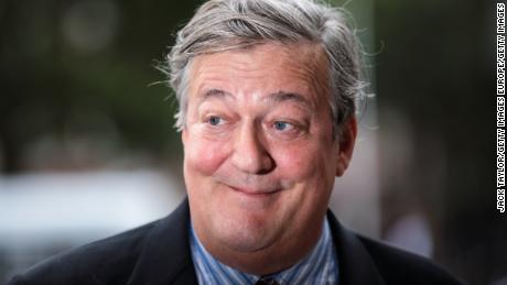 British actor and comedian Stephen Fry was at the center of a 2017 blasphemy probe in Ireland. 