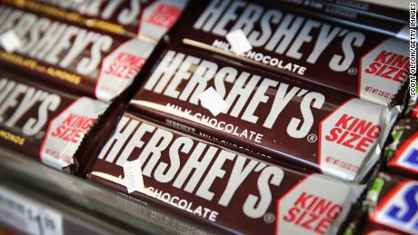 Hershey's chocolate bars are about to get more expensive.