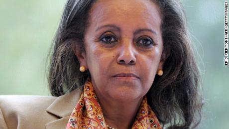 Sahle-Work Zewde, seen here in 2014, served as a top UN diplomat before becoming Ethiopia&#39;s first woman president. 
