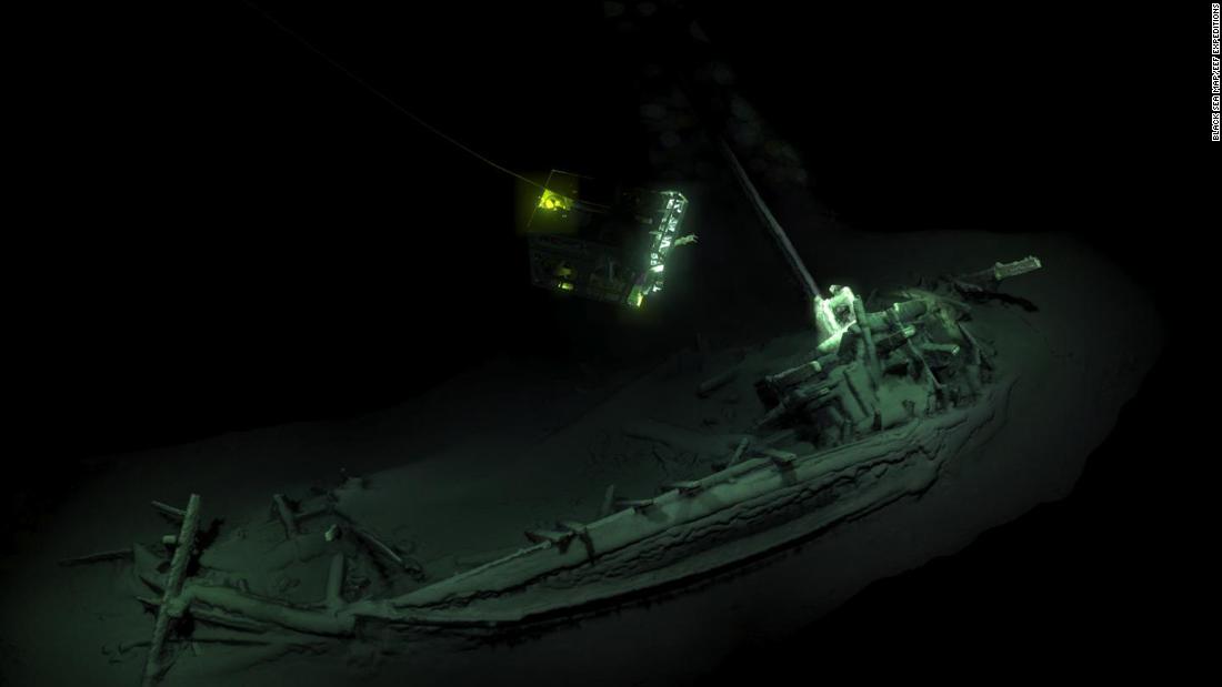 The world&#39;s oldest intact shipwreck was found by a research team in the Black Sea. It&#39;s a Greek trading vessel that was dated to 400 BC. The ship was surveyed and digitally mapped by two remote underwater vehicles.