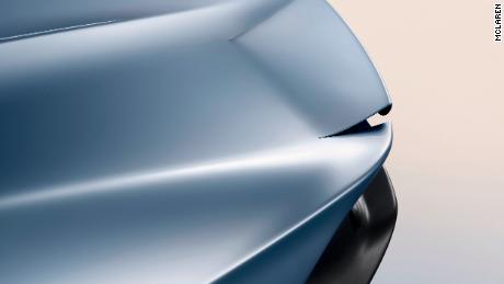 Integrated rear flaps help create downforce when needed.