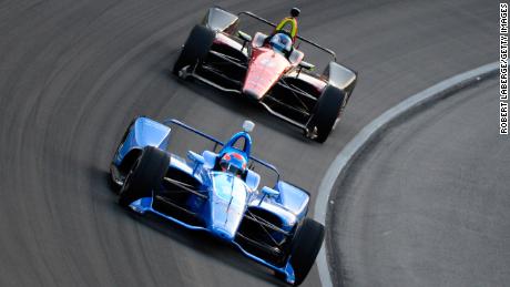 Wickens was involved in a violent crush at Pocono Raceway in Pennsylvania in August.