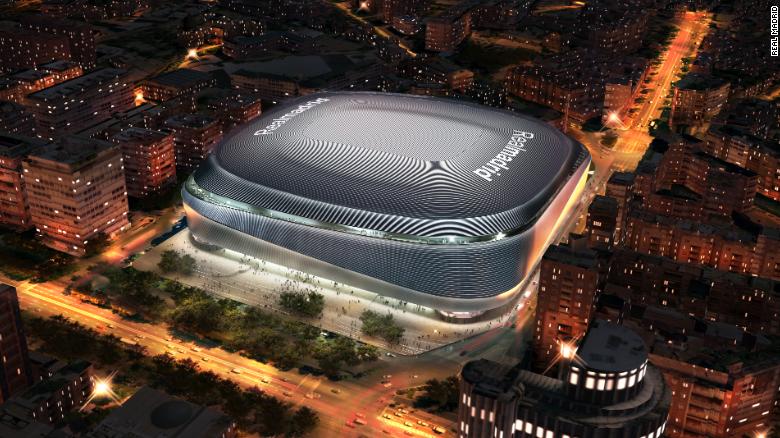 Real Madrid Planning The Best Stadium In The World With 600 Million Facelift Cnn