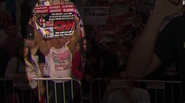 Video shows suspect at 2017 Trump rally