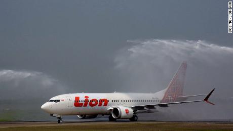 A Lion Air Boeing 737 MAX 8