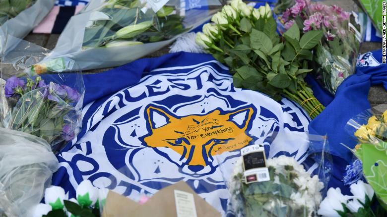 Leicester City confirms owner's death in crash
